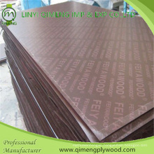 Black and Brown 12mm Concrete Plywood with Good Waterproof Quality